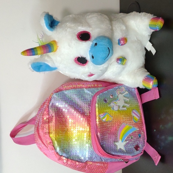 Other - Unicorn Plush and Backpack Bundle